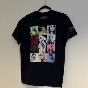 Taylor Swift The Eras Tour Black T-Shirt